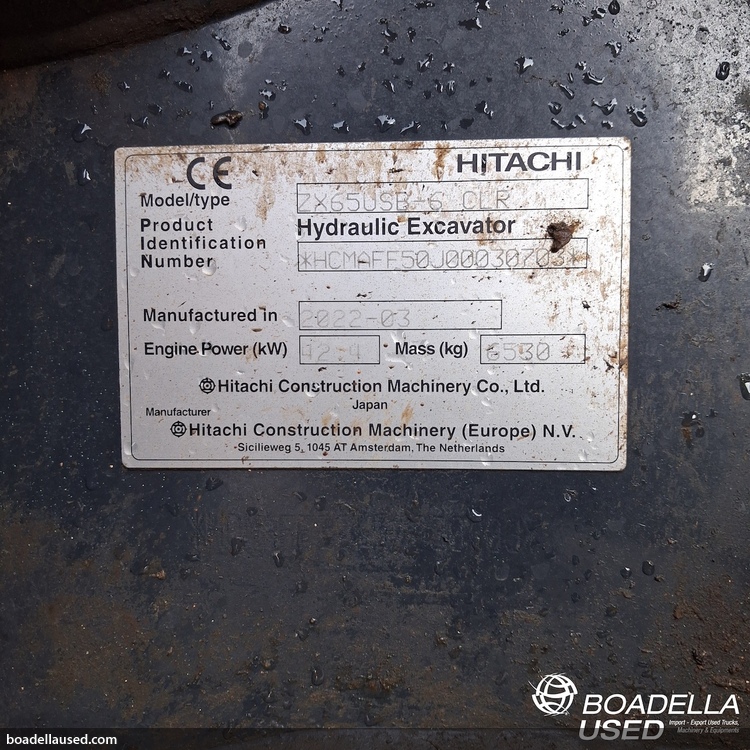 (E-54) HITACHI ZX65USB-6 CLP