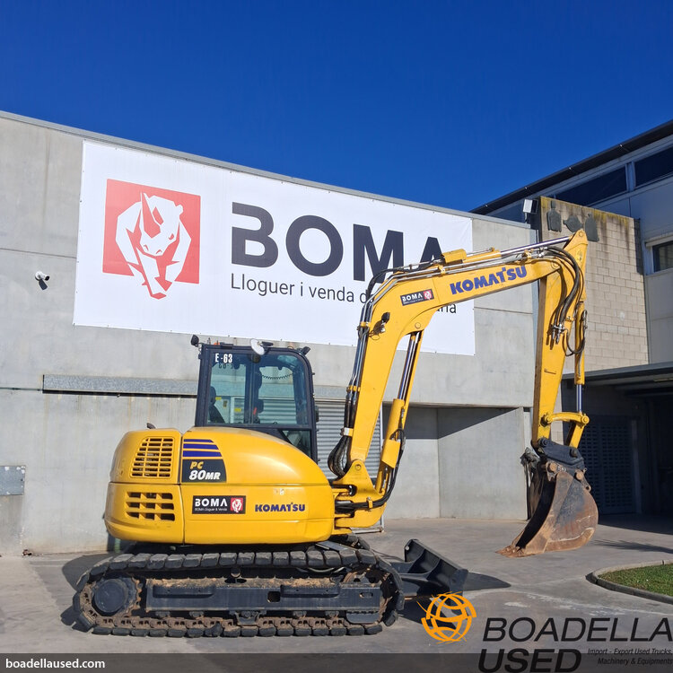 (E-63) KOMATSU PC80MR-5E0