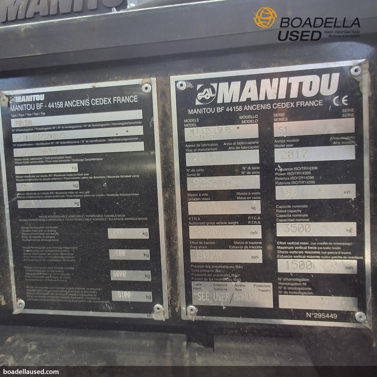 Manitou MLT635