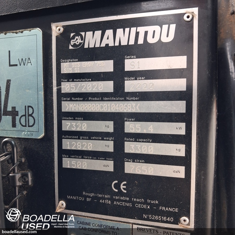 (MT-26) MANITOU MT-933 EASY 75D ST3B S1