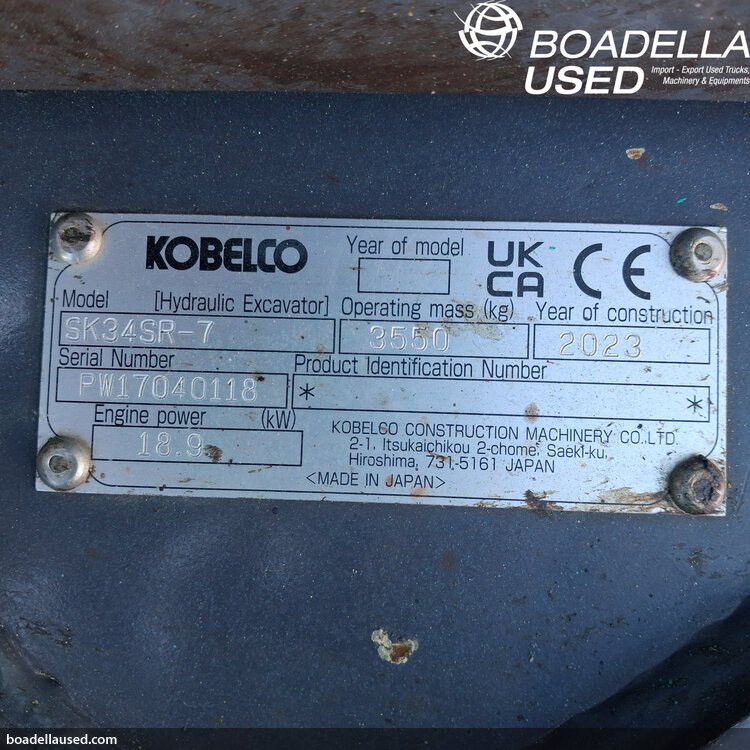 (E-65) KOBELCO SK34SR-7
