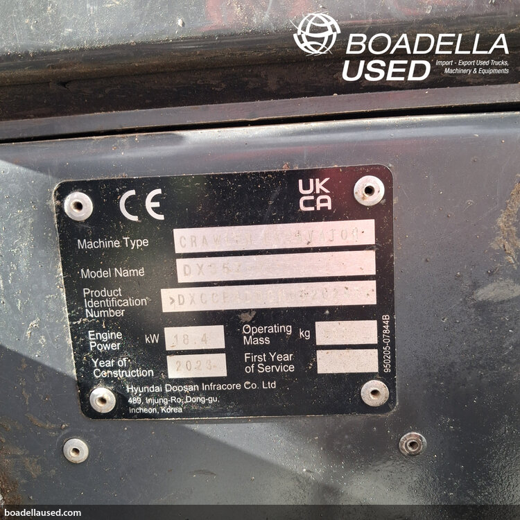 (E-56) DOOSAN DX35Z-7