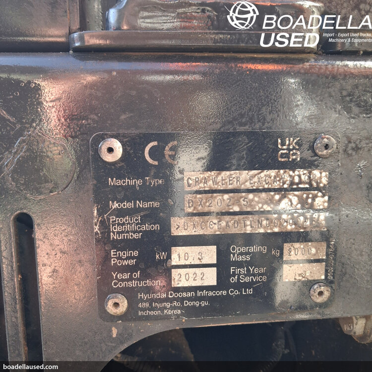 (E-58) DOOSAN DX20-5