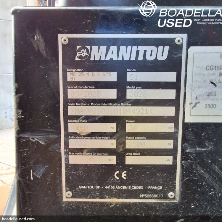(CE-06) MANITOU MC25-4