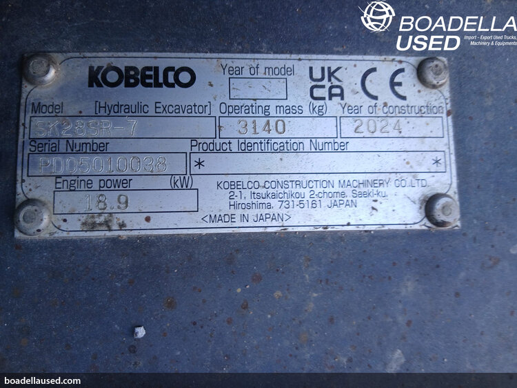 (E-67) KOBELCO SK28-SR7