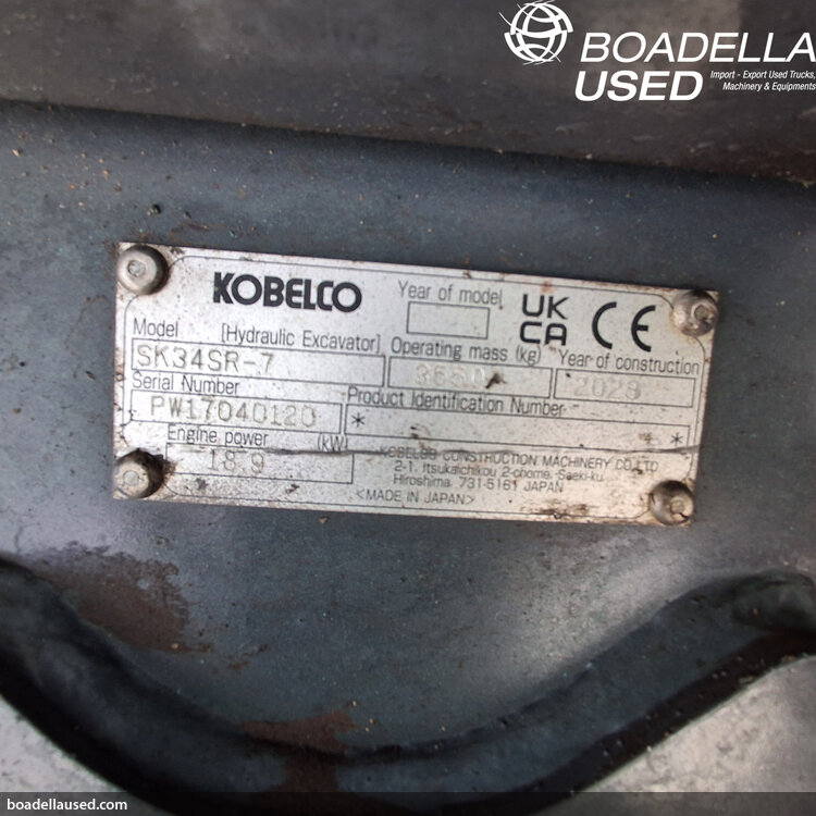 (E-68) KOBELCO SK34SR-7