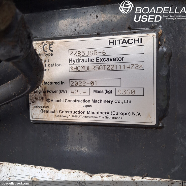 (E-55) HITACHI ZX85USB-6 K2