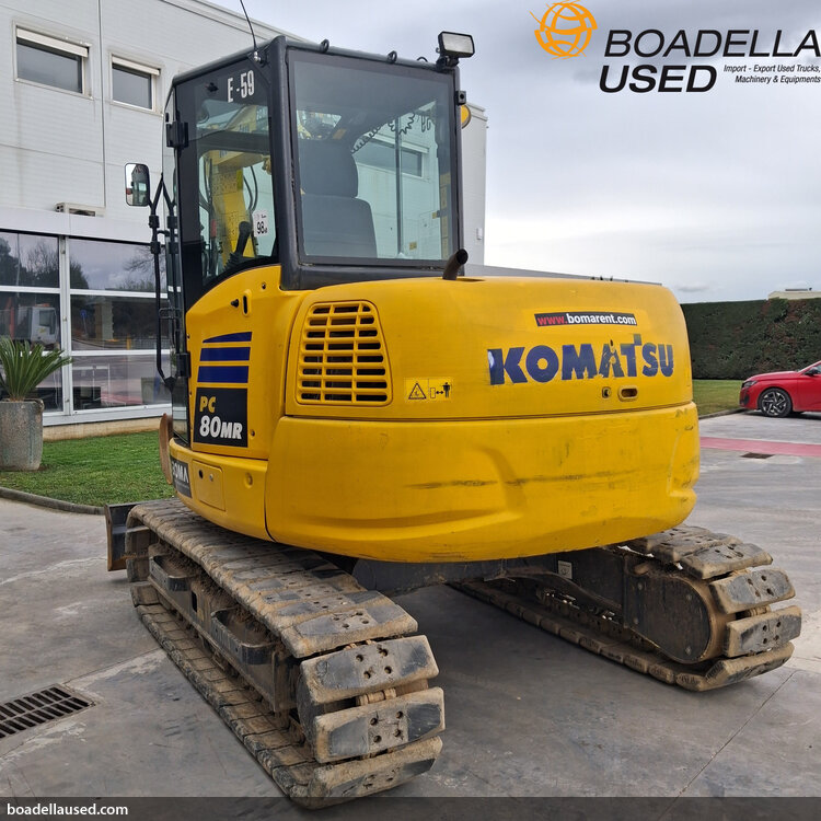 (E-59) KOMATSU PC80MR-5E0