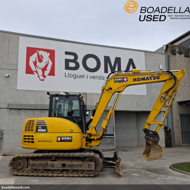 (E-59) KOMATSU PC80MR-5E0