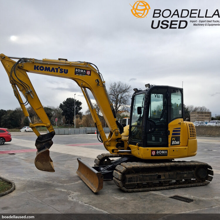 (E-59) KOMATSU PC80MR-5E0