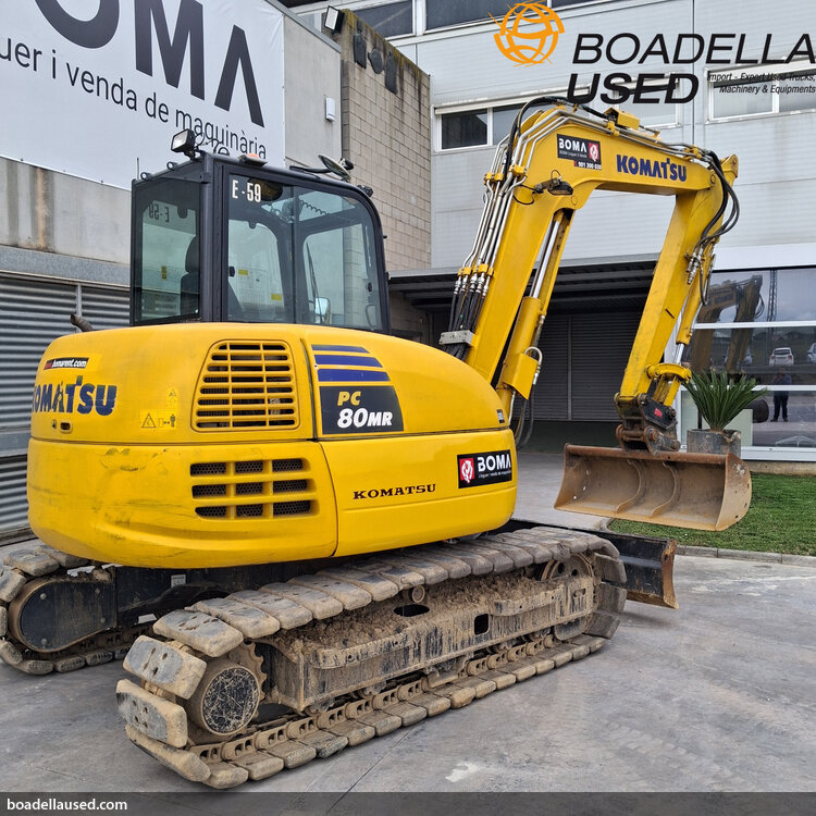 (E-59) KOMATSU PC80MR-5E0