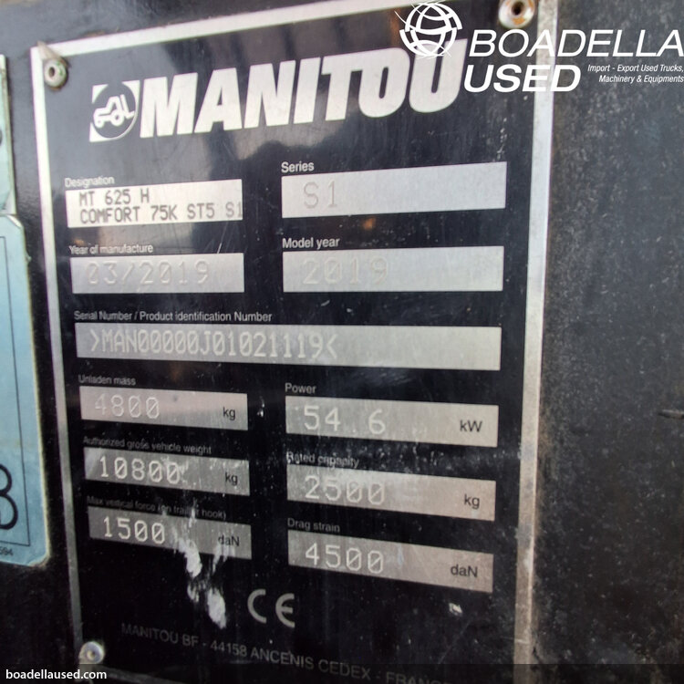 (MT-19) MANITOU MT-625