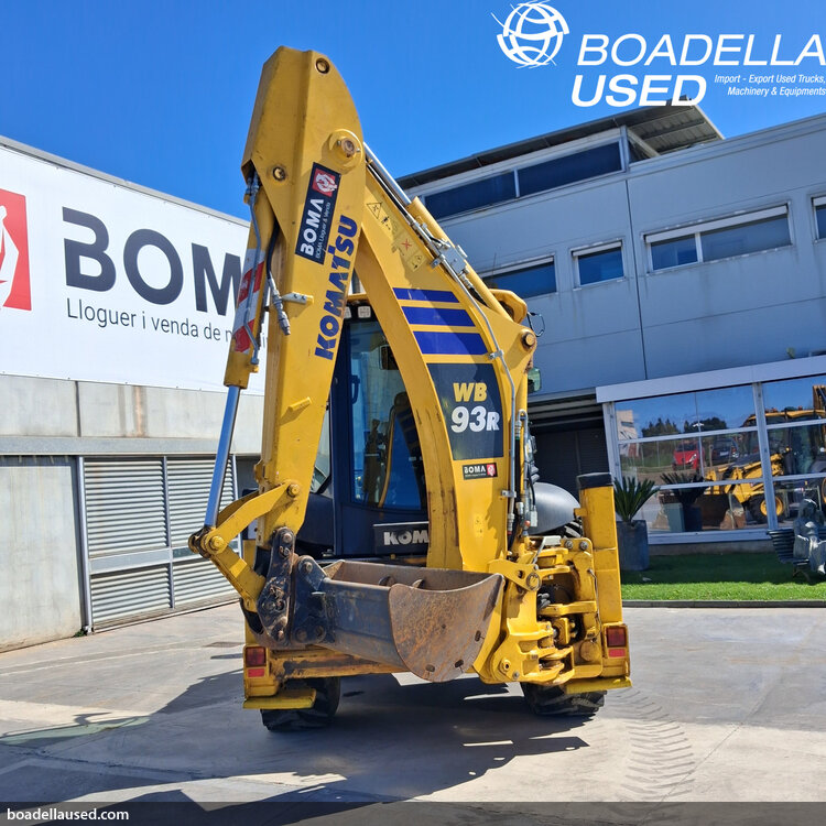 (R-09) KOMATSU WB93R-8E0