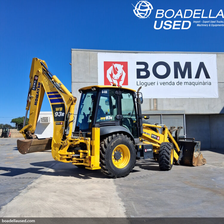 (R-09) KOMATSU WB93R-8E0